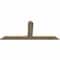 Ekena Millwork Portland Rough Sawn Timber Gable Bracket, Douglas Fir, 72"W x 30"H x 2"D x 6"F, 10/12 Pitch GBW072X30X0206POR00RDF - alternate 3